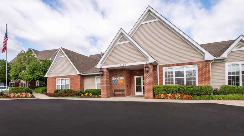 Sonesta ES Suites Baltimore BWI Airport Exterior. Images powered by <a href="https://iceportal.shijigroup.com" target="_blank" rel="noopener">Ice Portal</a>.