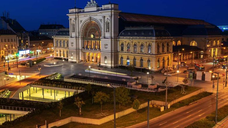 IntercityHotel Budapest Exterior. Images powered by <a href="https://iceportal.shijigroup.com" target="_blank" rel="noopener">Ice Portal</a>.