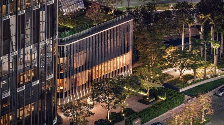 <b>ANdAZ Shenzhen Bay Exterior</b>. Images powered by <a href="https://iceportal.shijigroup.com/" title="IcePortal" target="_blank">IcePortal</a>.