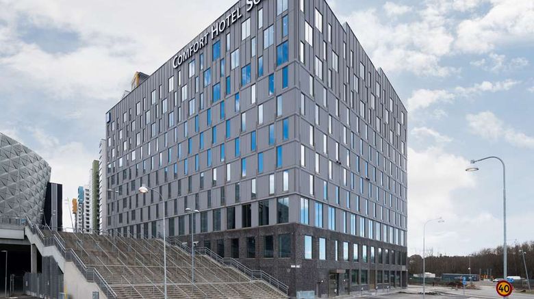 Comfort Hotel Solna Exterior. Images powered by <a href="https://iceportal.shijigroup.com" target="_blank" rel="noopener">Ice Portal</a>.