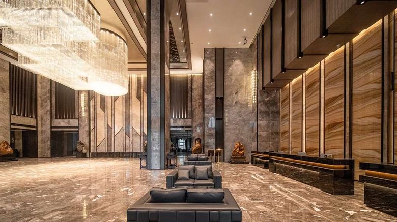 <b>Ramada Plaza by Wyndham Hezhou North Lobby</b>. Images powered by <a href="https://iceportal.shijigroup.com/" title="IcePortal" target="_blank">IcePortal</a>.