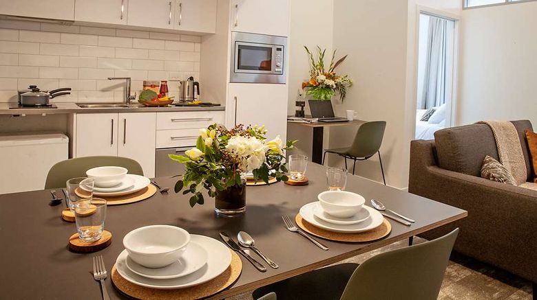 <b>Sojourn Apartment Hotel Restaurant</b>. Images powered by <a href="https://iceportal.shijigroup.com/" title="IcePortal" target="_blank">IcePortal</a>.