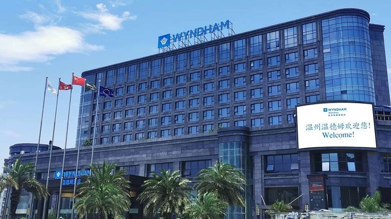 <b>Wyndham Wenzhou Exterior</b>. Images powered by <a href="https://iceportal.shijigroup.com/" title="IcePortal" target="_blank">IcePortal</a>.