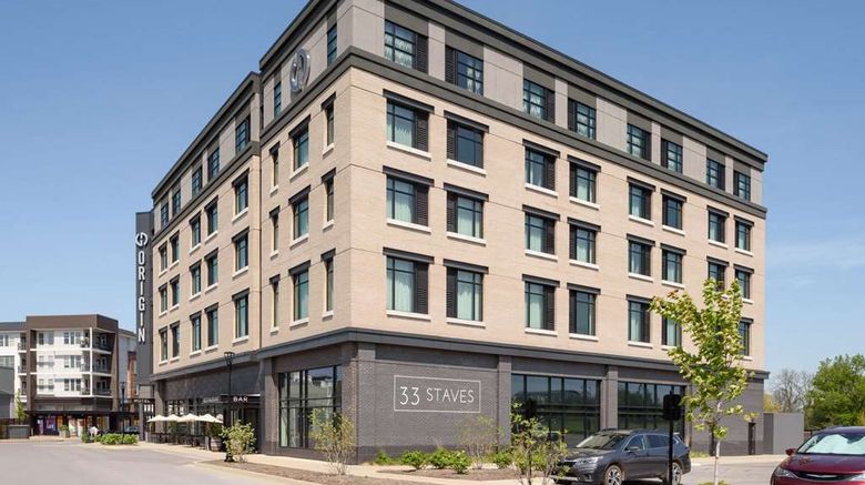 Origin Hotel Lexington Exterior. Images powered by <a href="https://iceportal.shijigroup.com" target="_blank" rel="noopener">Ice Portal</a>.