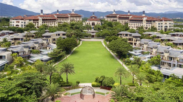 <b>Fairmont Sanya Haitang Bay Exterior</b>. Images powered by <a href="https://iceportal.shijigroup.com/" title="IcePortal" target="_blank">IcePortal</a>.