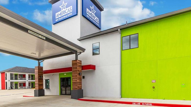 Americas Best Value Inn  and  Stes IAH Airpt Exterior. Images powered by <a href="https://iceportal.shijigroup.com" target="_blank" rel="noopener">Ice Portal</a>.