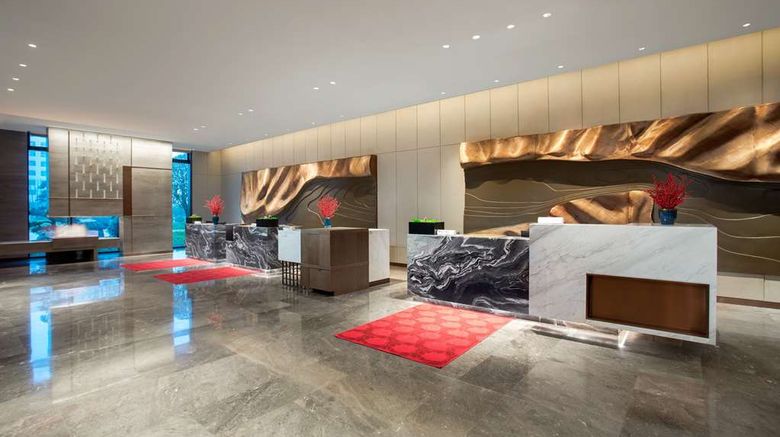 <b>Wyndham Zhangshu Lobby</b>. Images powered by <a href="https://iceportal.shijigroup.com/" title="IcePortal" target="_blank">IcePortal</a>.