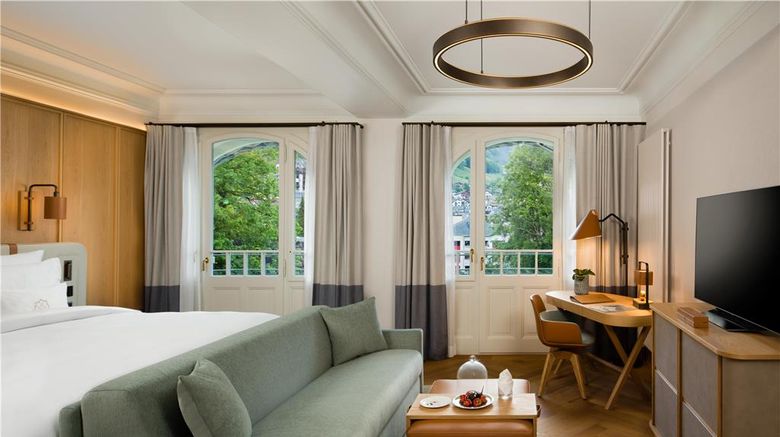 <b>Kempinski Palace Engelberg Room</b>. Images powered by <a href="https://iceportal.shijigroup.com/" title="IcePortal" target="_blank">IcePortal</a>.