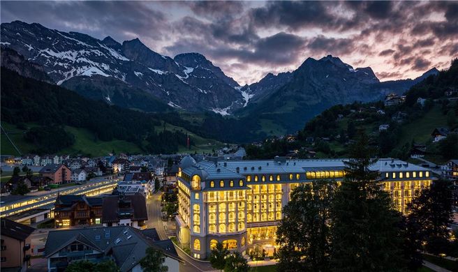 Kempinski Palace Engelberg Exterior