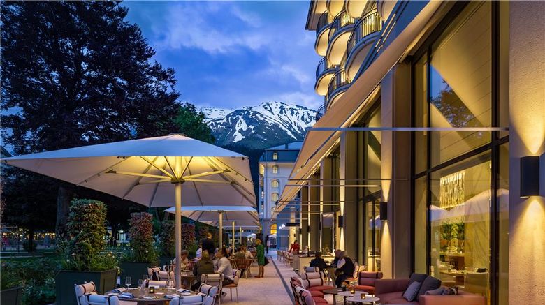 <b>Kempinski Palace Engelberg Exterior</b>. Images powered by <a href="https://iceportal.shijigroup.com/" title="IcePortal" target="_blank">IcePortal</a>.