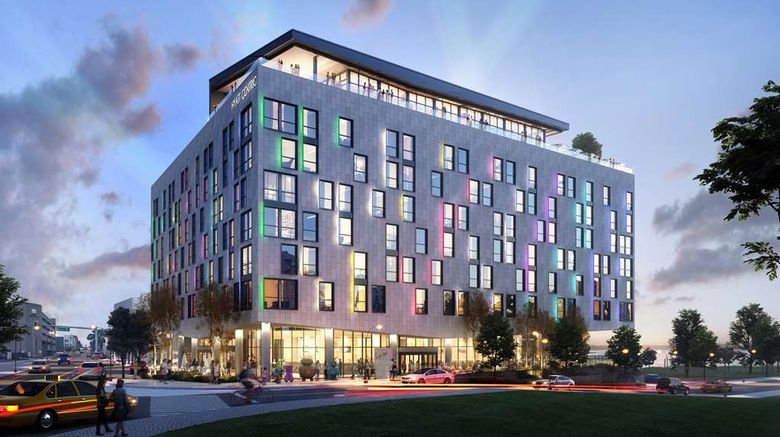 <b>Hyatt Centric Beale Street Memphis Exterior</b>. Images powered by <a href="https://iceportal.shijigroup.com/" title="IcePortal" target="_blank">IcePortal</a>.