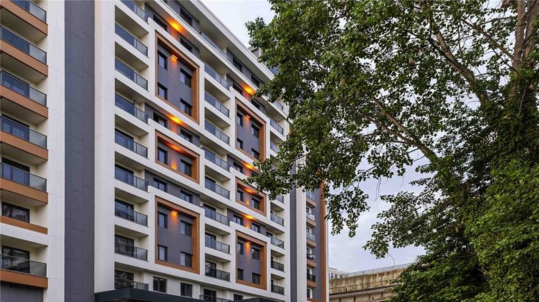 <b>Moevenpick Hotel Trabzon Exterior</b>. Images powered by <a href="https://iceportal.shijigroup.com/" title="IcePortal" target="_blank">IcePortal</a>.