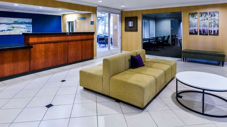 SureStay Hotel by BW Ontario Airport Lobby