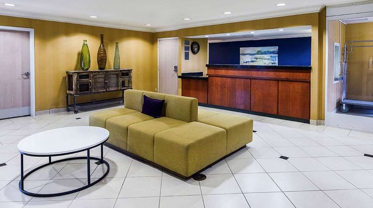 SureStay Hotel by BW Ontario Airport Lobby