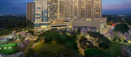 The Leela Bhartiyar City Bengaluru Exterior