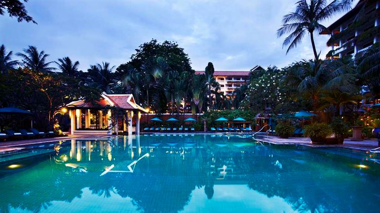 <b>Anantara Riverside Bangkok Resort Pool</b>. Images powered by <a href=https://www.travelagewest.com/Hotels/Bangkok/