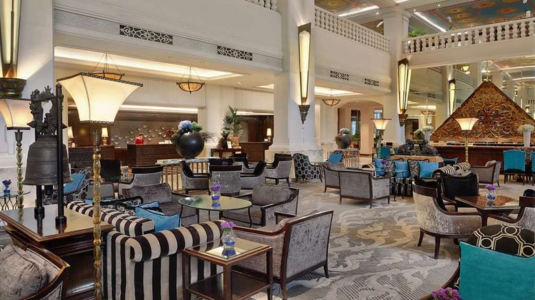 Anantara Siam Bangkok Hotel Lobby. Images powered by <a href=https://www.travelweekly-asia.com/Hotels/Bangkok/