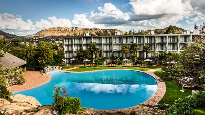 <b>Avani Maseru Hotel Exterior</b>. Images powered by <a href="https://iceportal.shijigroup.com/" title="IcePortal" target="_blank">IcePortal</a>.