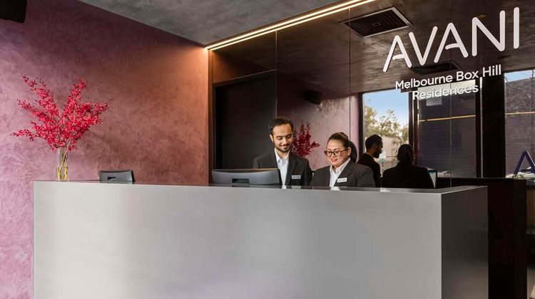 Avani Melbourne Box Hill Residences Lobby