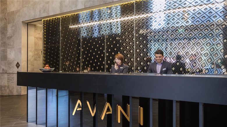 <b>Avani Central Melbourne Residences Lobby</b>. Images powered by <a href="https://iceportal.shijigroup.com/" title="IcePortal" target="_blank">IcePortal</a>.