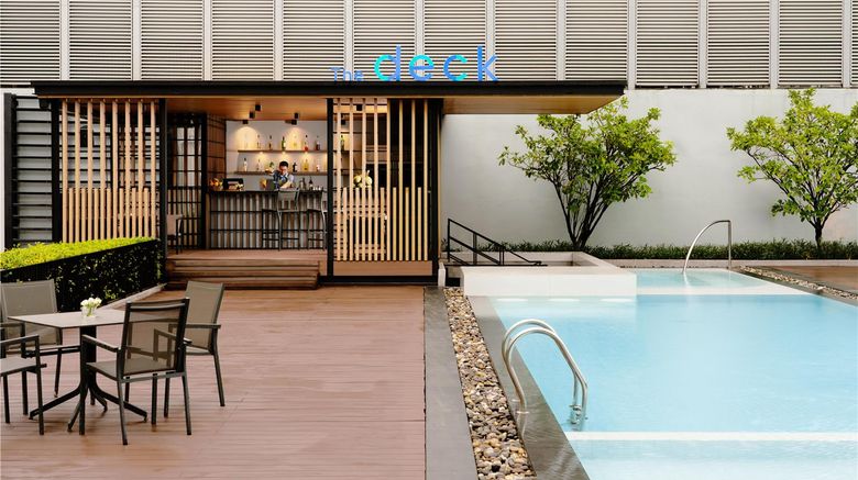 <b>Avani Sukhumvit Bangkok Hotel Pool</b>. Images powered by <a href="https://iceportal.shijigroup.com/" title="IcePortal" target="_blank">IcePortal</a>.