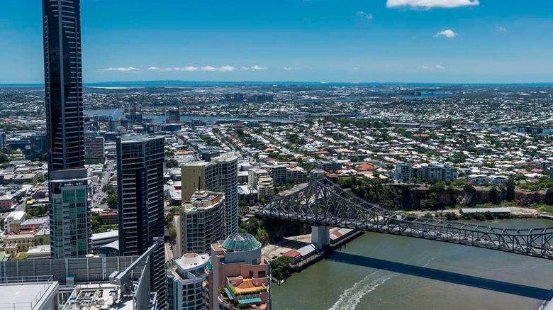 <b>Oaks Brisbane Aurora Suites Exterior</b>. Images powered by <a href="https://iceportal.shijigroup.com/" title="IcePortal" target="_blank">IcePortal</a>.