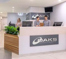 Oaks Brisbane Festival Suites Lobby