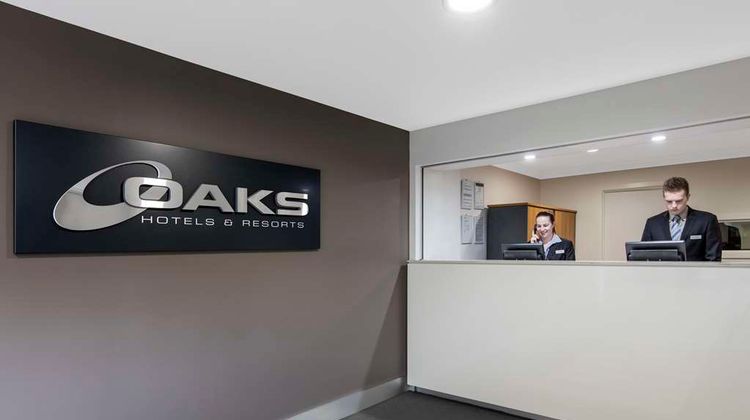 Oaks Brisbane Mews Suites Lobby