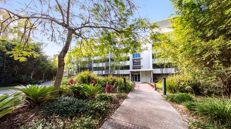 Oaks Brisbane Mews Suites Exterior. Images powered by <a href="https://iceportal.shijigroup.com" target="_blank" rel="noopener">Ice Portal</a>.