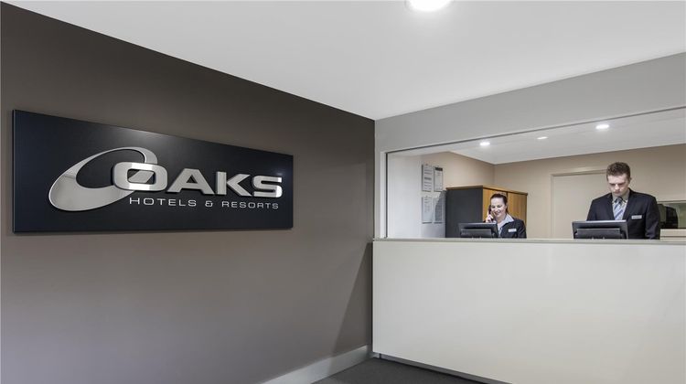 Oaks Brisbane Mews Suites Lobby