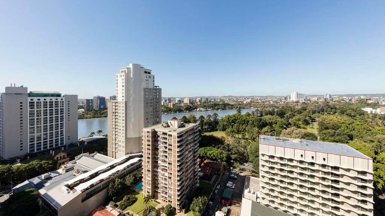 <b>Oaks Brisbane on Margaret Suites Exterior</b>. Images powered by <a href="https://iceportal.shijigroup.com/" title="IcePortal" target="_blank">IcePortal</a>.