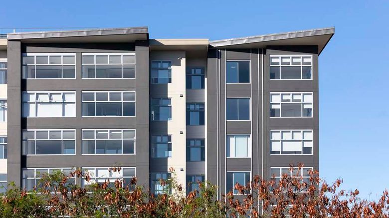 <b>Oaks Brisbane Woolloongabba Suites Exterior</b>. Images powered by <a href="https://iceportal.shijigroup.com/" title="IcePortal" target="_blank">IcePortal</a>.
