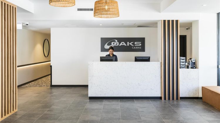Oaks Cairns Hotel Lobby