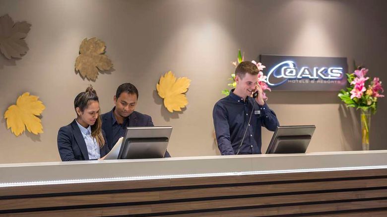 <b>Oaks Melbourne on Market Hotel Lobby</b>. Images powered by <a href="https://iceportal.shijigroup.com/" title="IcePortal" target="_blank">IcePortal</a>.