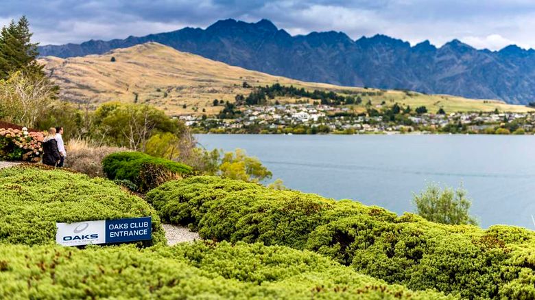 Oaks Queenstown Club Suites Exterior. Images powered by <a href="https://iceportal.shijigroup.com" target="_blank" rel="noopener">Ice Portal</a>.