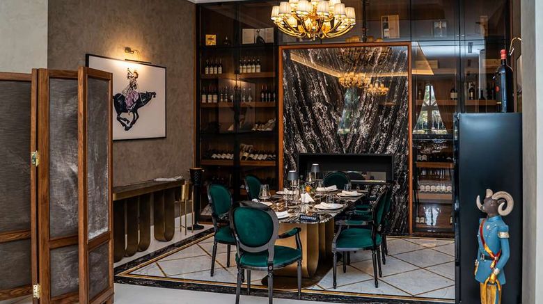 <b>Radisson Collection Morina Hotel Tirana Restaurant</b>. Images powered by <a href="https://iceportal.shijigroup.com/" title="IcePortal" target="_blank">IcePortal</a>.