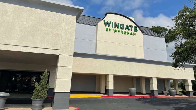 Wingate Houston near NRG Park/Med Center Exterior. Images powered by <a href="https://iceportal.shijigroup.com" target="_blank" rel="noopener">Ice Portal</a>.