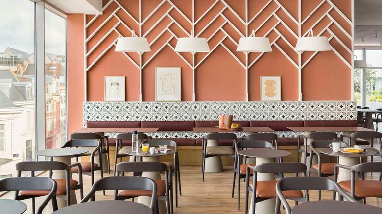<b>Okko Hotels Lille Centre Restaurant</b>. Images powered by <a href="https://iceportal.shijigroup.com/" title="IcePortal" target="_blank">IcePortal</a>.