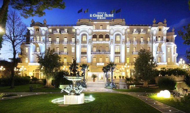 Grand Hotel Rimini Exterior