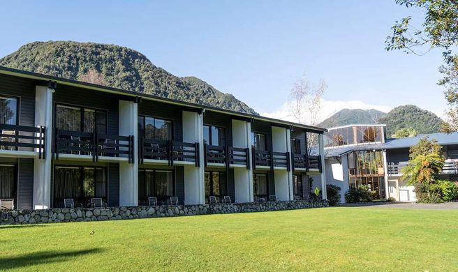 Scenic Hotel Franz Josef Glacier Exterior
