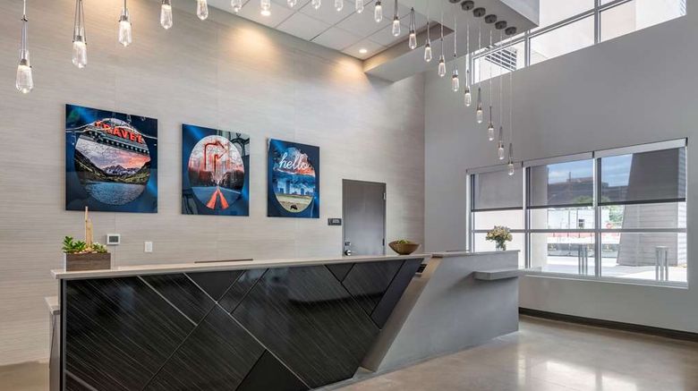 <b>Vib Hotel by Best Western Denver/Rino Lobby</b>. Images powered by <a href="https://iceportal.shijigroup.com/" title="IcePortal" target="_blank">IcePortal</a>.