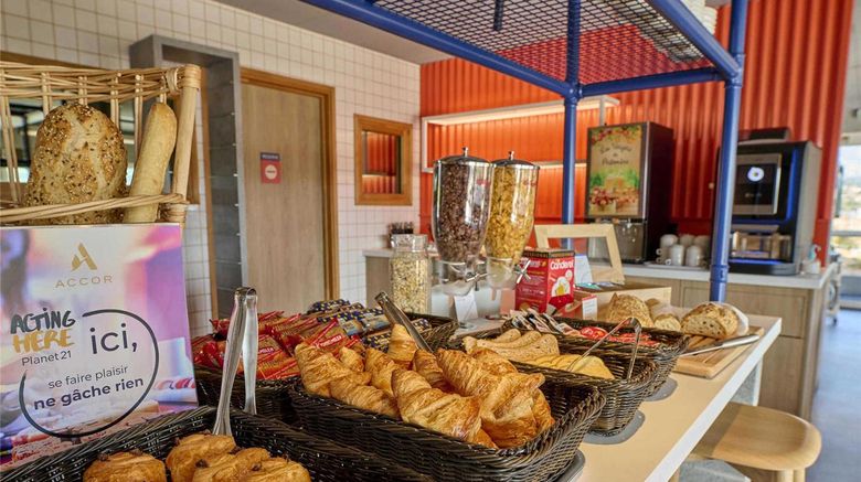 <b>Ibis Budget Nangy Annemasse Restaurant</b>. Images powered by <a href="https://iceportal.shijigroup.com/" title="IcePortal" target="_blank">IcePortal</a>.