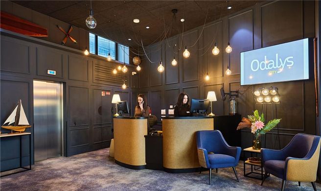 Odalys City Paris XVII Lobby