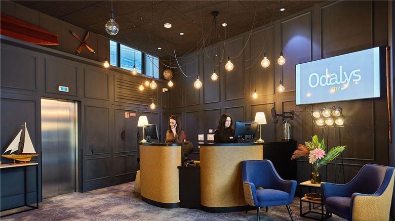 Odalys City Paris XVII Lobby. Images powered by <a href="https://iceportal.shijigroup.com" target="_blank" rel="noopener">Ice Portal</a>.
