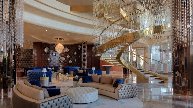 <b>Paramount Hotel Dubai Lobby</b>. Images powered by <a href="https://iceportal.shijigroup.com/" title="IcePortal" target="_blank">IcePortal</a>.