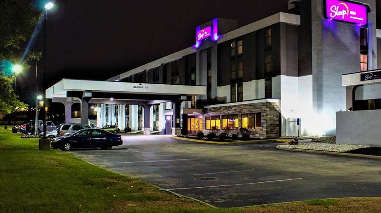 <b>Sleep Inn Indianapolis East Exterior</b>. Images powered by <a href="https://iceportal.shijigroup.com/" title="IcePortal" target="_blank">IcePortal</a>.