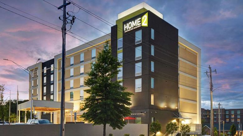 <b>Home2 Suites by Hilton Atlanta Airport N Exterior</b>. Images powered by <a href="https://iceportal.shijigroup.com/" title="IcePortal" target="_blank">IcePortal</a>.
