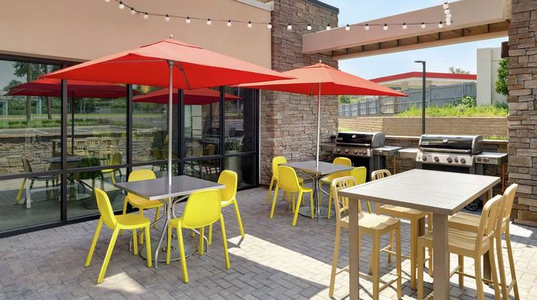 <b>Home2 Suites by Hilton New Brunswick Exterior</b>. Images powered by <a href="https://iceportal.shijigroup.com/" title="IcePortal" target="_blank">IcePortal</a>.