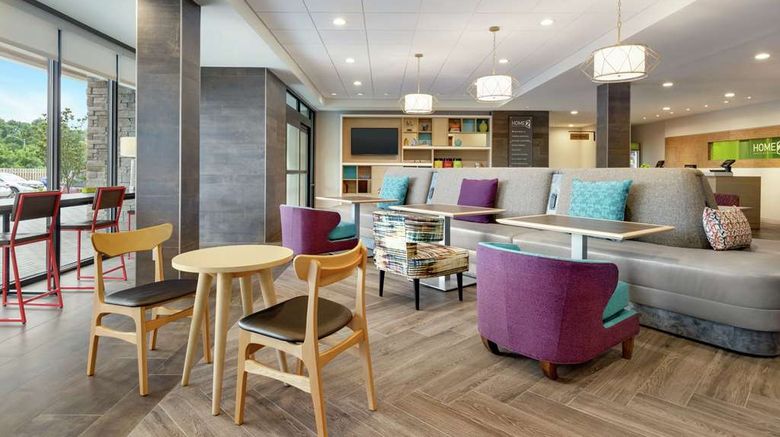 <b>Home2 Suites by Hilton New Brunswick Lobby</b>. Images powered by <a href="https://iceportal.shijigroup.com/" title="IcePortal" target="_blank">IcePortal</a>.