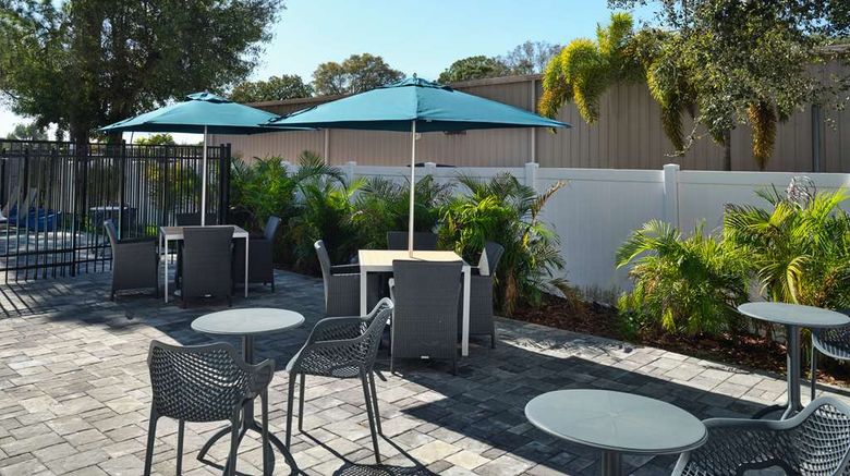 <b>Hampton Inn Pinellas Park St Petersburg Exterior</b>. Images powered by <a href="https://iceportal.shijigroup.com/" title="IcePortal" target="_blank">IcePortal</a>.